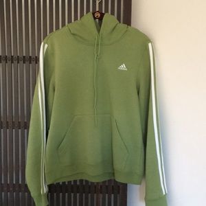 light green adidas hoodie